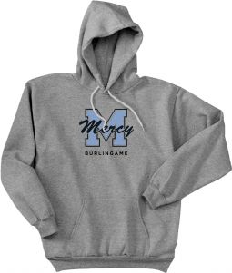 Pullover Hooded Sweatshirt, Athletic Heather